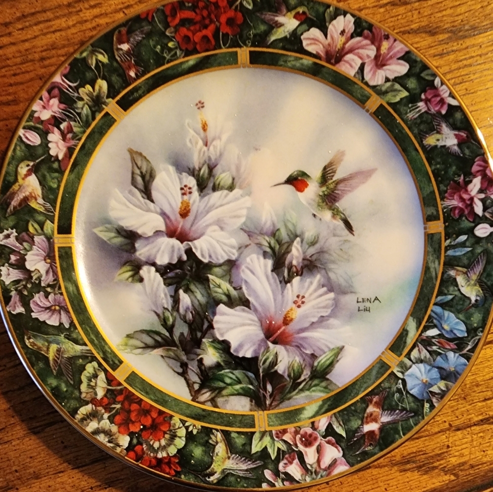Collector lena Liu plate